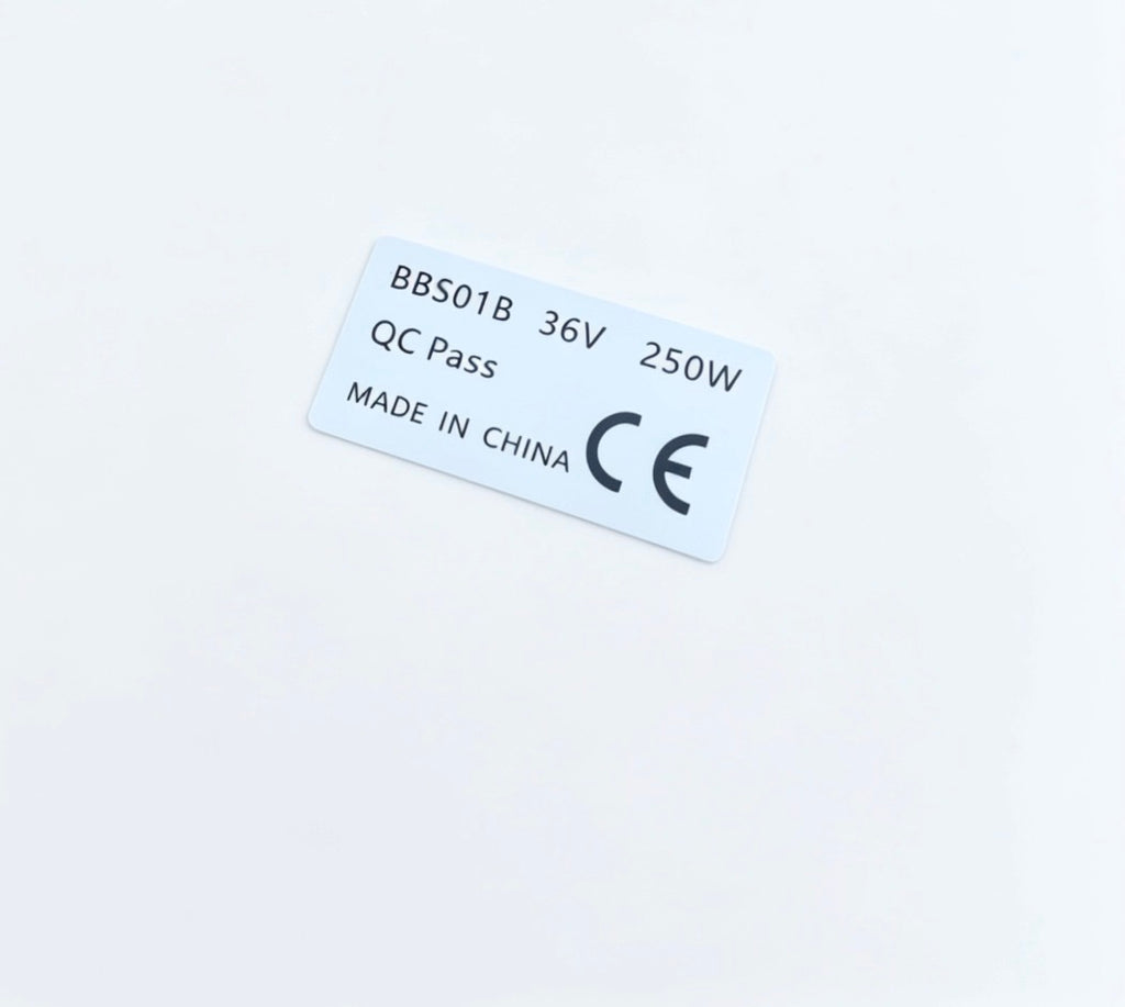 250w Legal Motor Sticker
